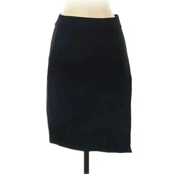 Banana Republic Women's Black Cotton/Viscose/Spandex Yoke Front Back Welt Pocket - Picture 1 of 10